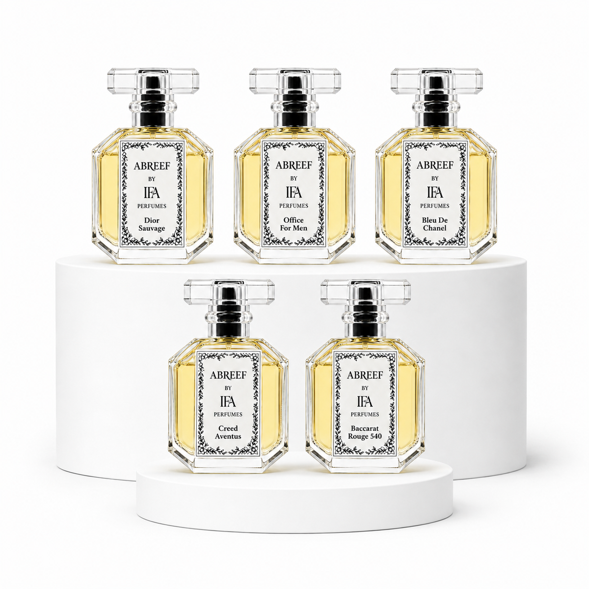Five Luxury 50ml Perfumes Four Seasons Deal Inspired Perfumes By Abreef by IFA