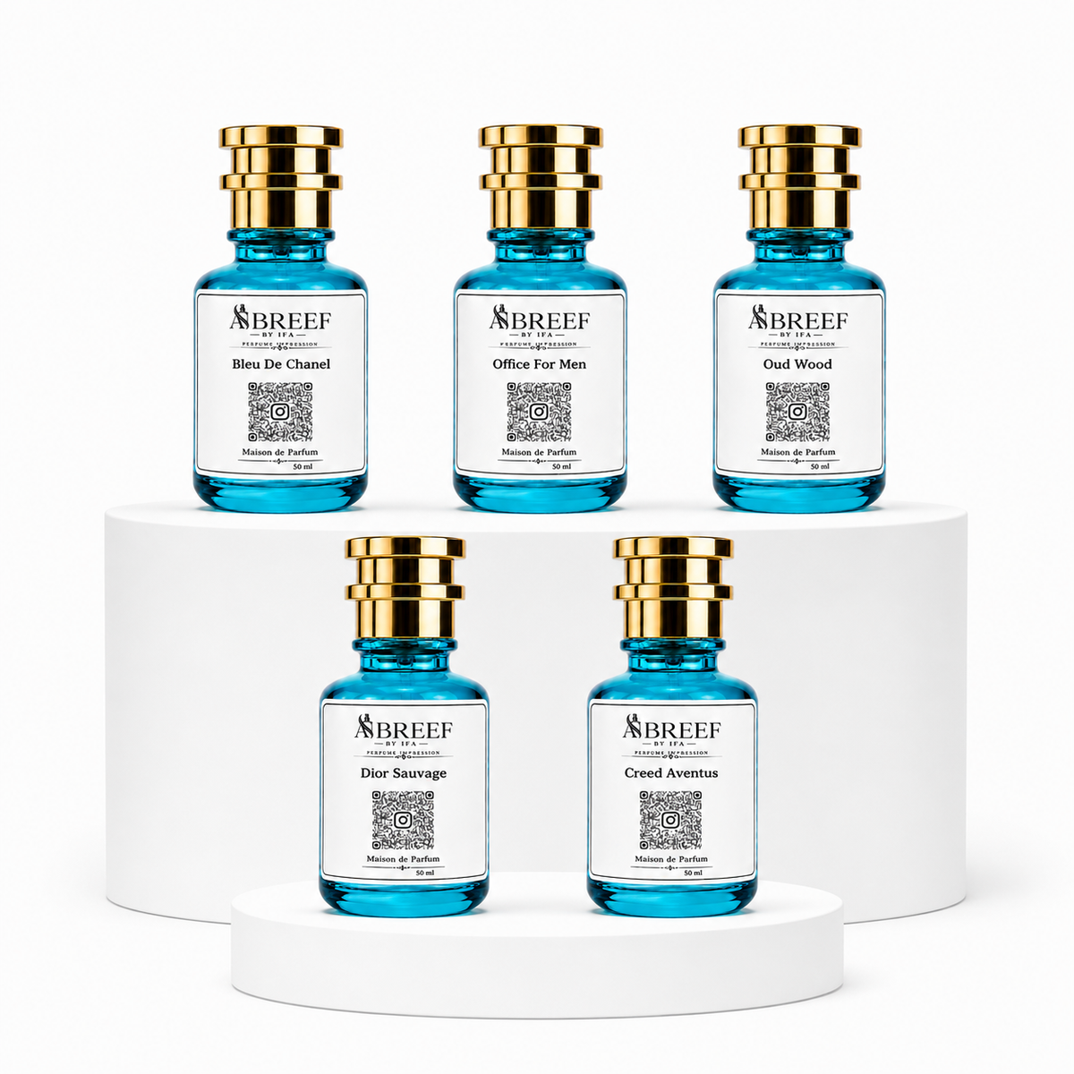 Five World Famous Sabas Perfume Deal Signature by Abreef by IFA
